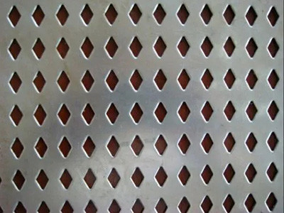 菱形孔冲孔网图片3